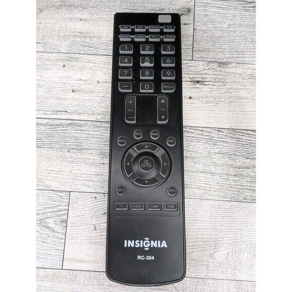 GENUINE INSIGNIA RC-304 LCD TV REMOTE - NS-L19Q-10A NS-L22Q-10A NS-L26Q-10A - Picture 3 of 4